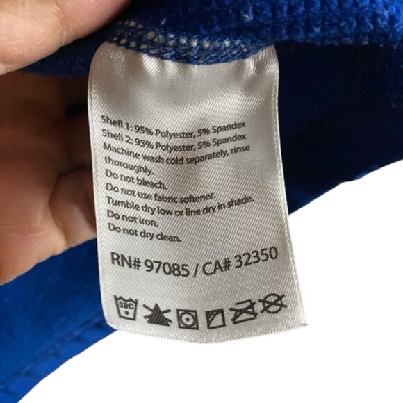 Outdoor Research Men’s Blue Radiant Hybrid 1/2 Zip Pullover - Picture 7 of 8